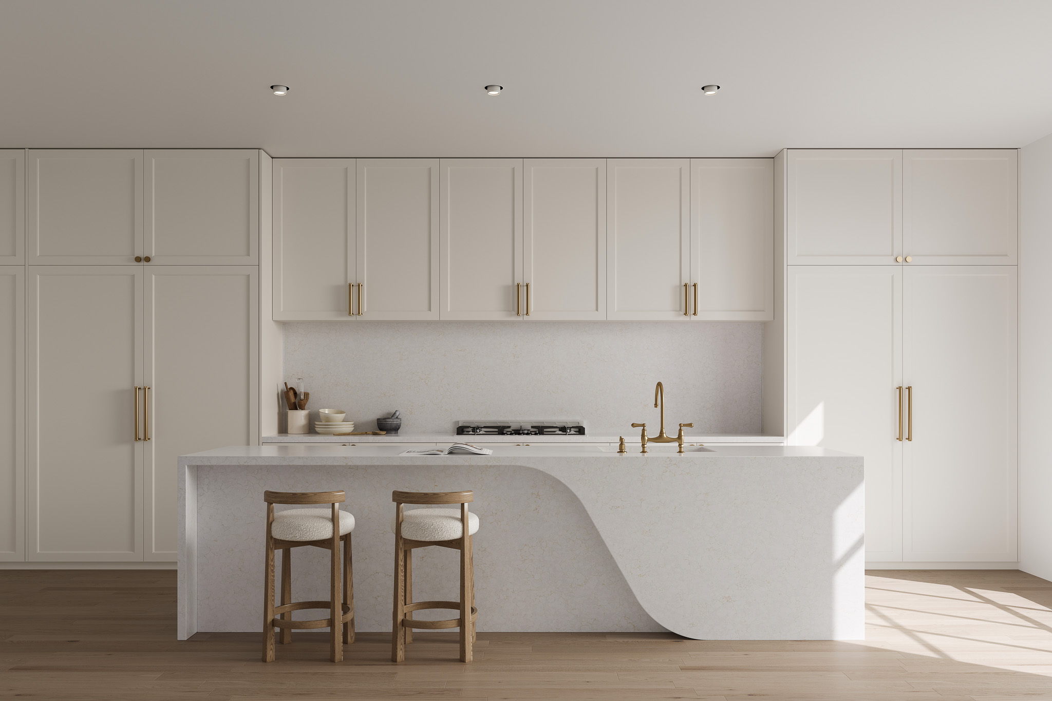 LS308 Cararra Gold Lavistone Gen Surface (Vertical)